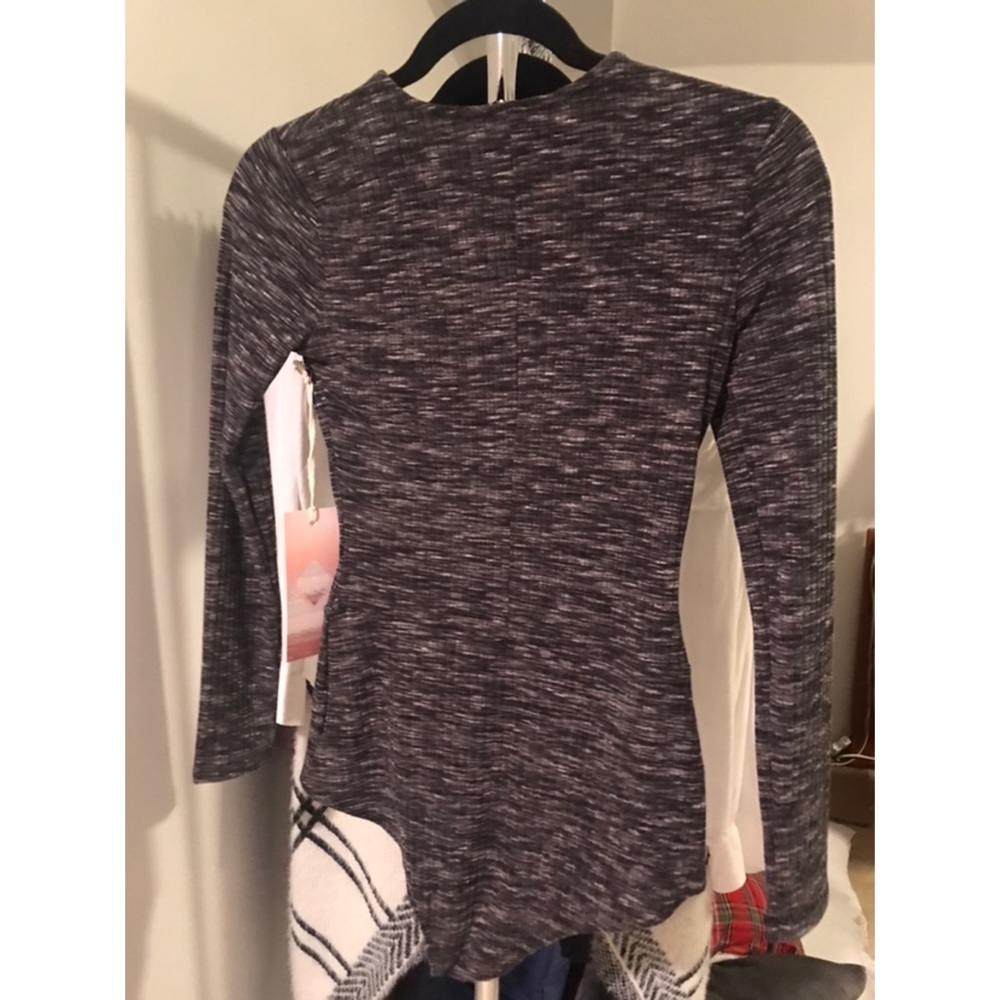 Long Sleeve Ribbed Bodysuit - Picture 2 of 2